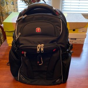 SwissGear TSA-ScanSmart executive laptop/tech backpack. $35